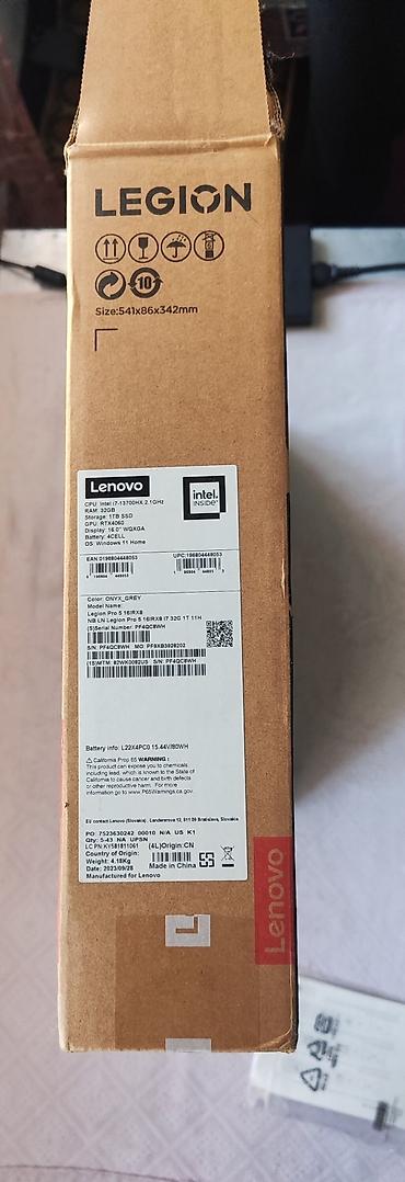 legion y700: Продаю ноутбук, Lenovo legion Pro5. Характеристики: Intel Core — 3