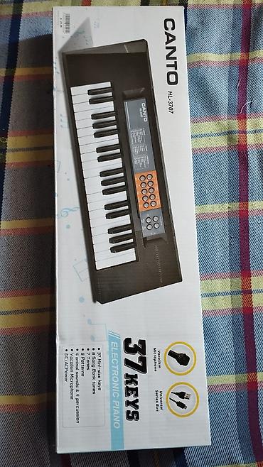 bel çanta: CANTO HL-3707 elektron piano – 37 klavişli kompakt sintezator — 1
