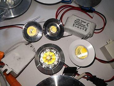 rustik lusteri: Rozetna sa LED sijalicom integrisanom 3200k 4200k 6500k. 3200k toplo — 7