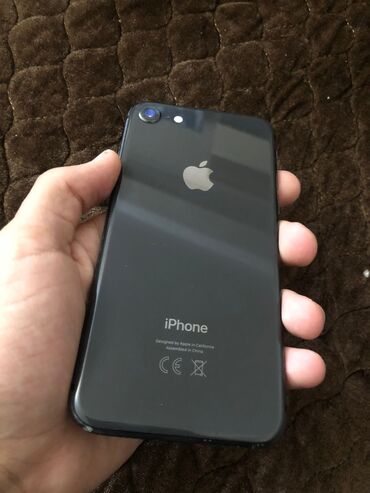 Mobil telefonlar: IPhone 8, 64 GB, Qara, Barmaq izi