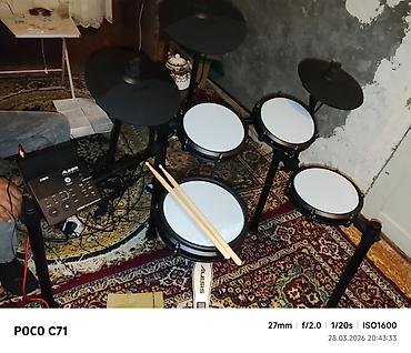 roland em 2000: Alesis Nitro Max Mesh – elektron zərb qurğusu - 8 ədəd səssiz mesh — 1