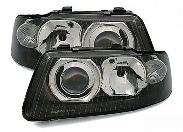 CRNI CLEAR GLASS FAROVI AUDI A3 8L RESTYLING (00-03) | Crni tuning