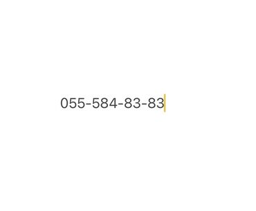 en ucuz 211 nomreler: Nömrə: 055-584-83-83 Xüsusi mobil nömrə satışı. Yadda qalan