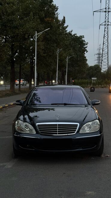 мерс дизельный: Mercedes-Benz S-Class: 2003 г., 5 л, Автомат, Бензин, Седан