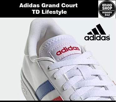 Мырзалардын бут кийими: Эркектердин кроссовкасы, 40.5, Adidas, Жаңы, түсү - Ак, Өзү алып кетүү, Акысыз жеткирүү, Акылуу жеткирүү — 6