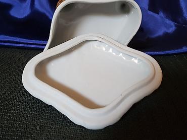 Kutije za odlaganje: Satula jugoporcelan Titov Veles iz 70ih.god. Porcelanska — 10