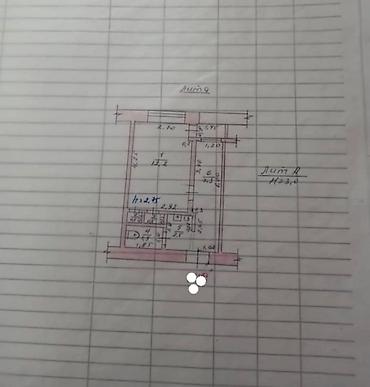 1 комната, 24 м², Мед Академия Индивидуалка, 2 этаж, Старый ремонт