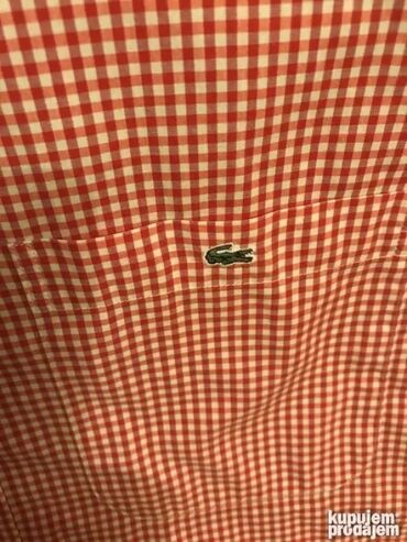 Košulje: Košulja Na duge rukave, M, L, Lacoste, bоја - Crna, Pamuk — 11