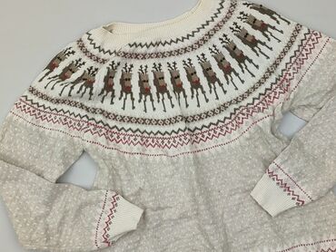 hermes biale klapki: H&M L.O.G.G., Sweter dla mężczyzn, rozmiar L