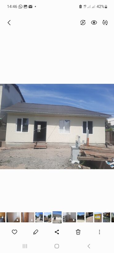 дом без хозайын: Дом, 70 м², 4 комнаты, Риэлтор, ПСО (под самоотделку)