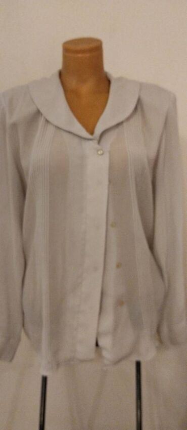 letnje bluze zenske: XL (EU 42), Single-colored, color - White
