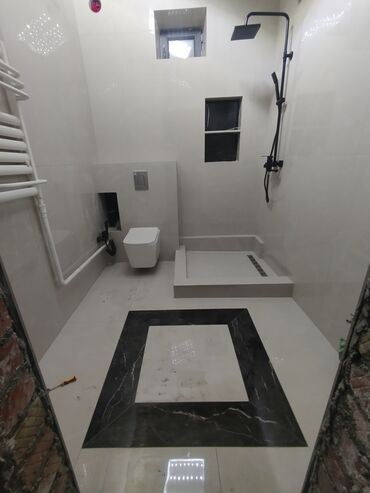 Укладка плитки: Гидроизоляционные работы, Подготовка стен для грунтовки, Подготовка стен для укладки | Мозаичная плитка, Стеклянная плитка, Мраморная плитка | Вертикальная укладка, Горизонтальная укладка, Диагональная укладка Больше 6 лет опыта — 17