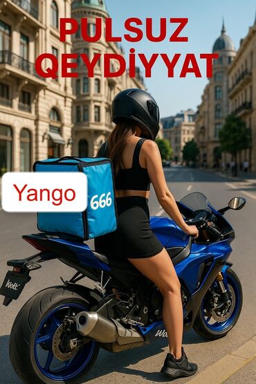 Tibb, əczaçılıq: Moto-kuryer tələb olunur, Həftəlik ödəniş, Təcrübəsiz