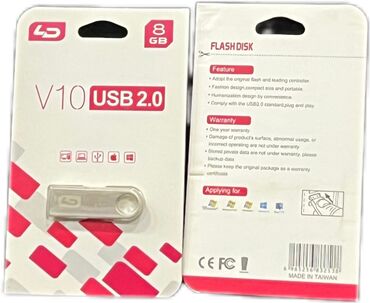 usb vifi: Flash kart 8 GB, USB 2.0, Yeni