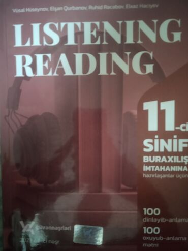 sinifden xaric oxu 2 ci sinif pdf yukle: Güvən Listening Reading 11-ci Sinif