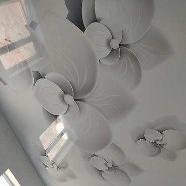 Натяжной потолок: Натяжной потолок Глянцевое, Матовое, 3D потолки Гарантия, Бесплатная консультация, Бесплатный замер — 2