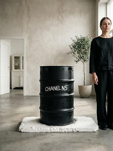 барельев: Барель-стол CHANEL N°5 - Эффектный акцент интерьера в стиле — 3