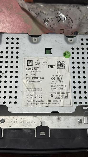 Avtoelektronika: GM orijinal avtomobil maqnitofonu/radio başlıq bloku - Brend: GM — 2