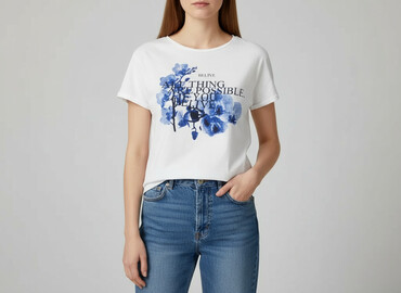 t shirty z motywem bajkowym: Pepco, Футболка жіноча, розмір L