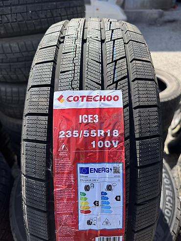 golf 1 1987: Зимние шины Cotechoo ICE3 235/55 R18 100V Очень хорошая качественная — 1