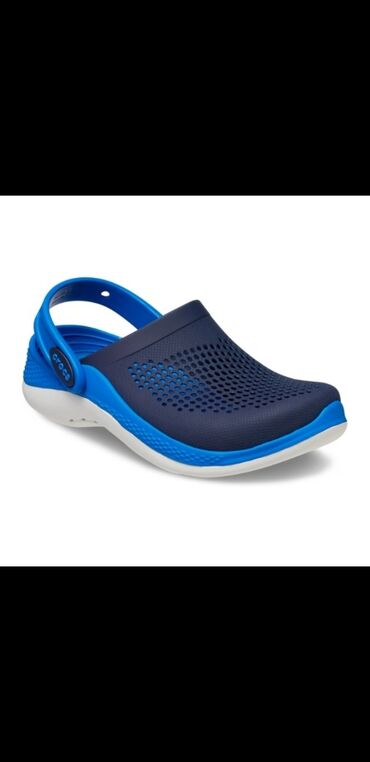 отдам алабая в хорошие руки: Летние кроксы Crocs LiteRide Clog (размер 40–41, тёмно-синие/синие)