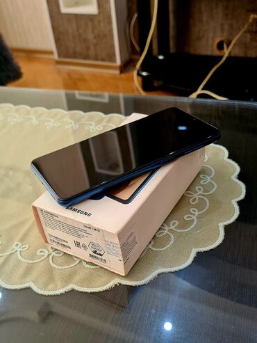 Samsung: Samsung Galaxy A12, 32 GB, rəng - Göy, Zəmanət, Sensor, Barmaq izi — 7