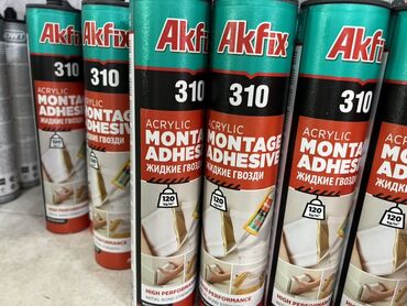 Краска: Акриловый монтажный клей Akfix 310 в тубе. Предназначен для монтажа