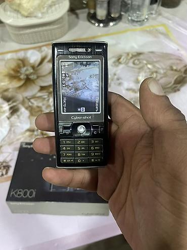 sony ericsson a1018s: Sony < 2 GB Memory Capacity, rəng - Qara, Düyməli — 10