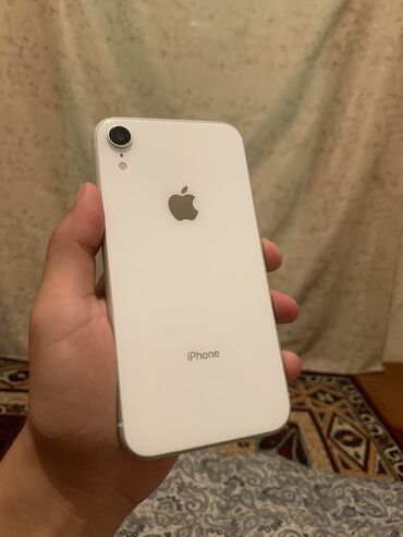 айфон xr в корпусе 14: IPhone Xr, Жаңы, 64 ГБ, Ак, Заряддоочу түзүлүш, Коргоочу айнек, Каптама, 100 %