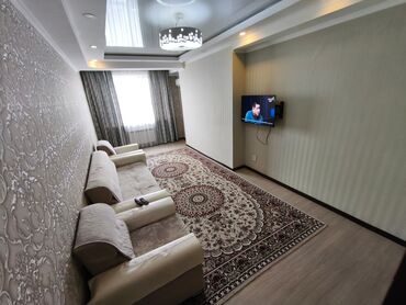 Посуточная аренда квартир: 3 комнаты, Душевая кабина, Постельное белье, Кондиционер — 3