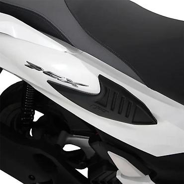 set za hromiranje: Bočne gumene zaštite/čepovi za oslanjanje kolena – Honda PCX - Set od — 3
