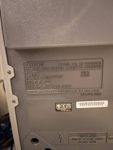 Zvučnici i stereo sistemi: Mini linija AIWA, uvoz Svajcarska Model "CX-NS 556 EZ" - proizvođač — 3