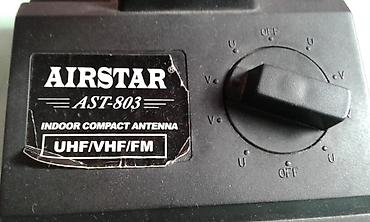 ТВ и видео: İşlənmiş "Airstar" evdaxili televizor anteni satılır. Yerli TV — 3