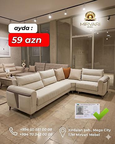 Künc divan, Yeni, Açılan, Bazalı, Çatdırılma yoxdur