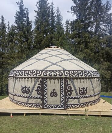 Продажа юрт: Продажа юрты, Каркас Деревянный, 85 баш, Диаметр: 6 метров at lalafo.kg — 4 Продажа юрт: Продажа юрты, Каркас Деревянный, 85 баш, Диаметр: 6 метров — 4