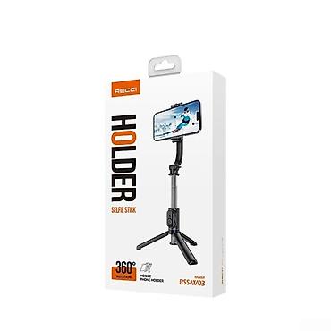 Recci Holder selfe stick RSS-W03 Tip - Selfi üçün monopod və üçayaq