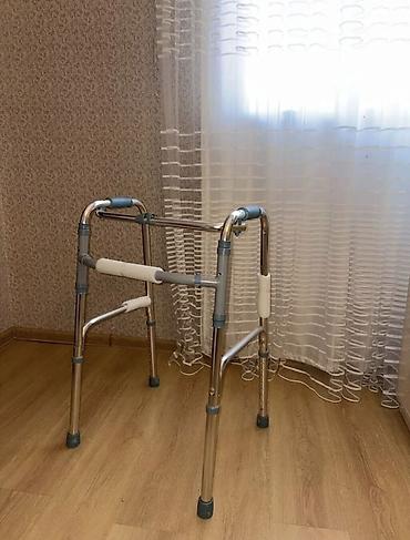 əsa: Yüngül alüminium gəzinti çərçivəsi (walker) Yurutec teze istifade — 4