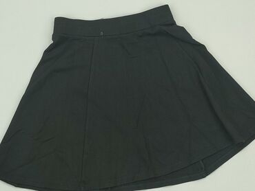 spódnice woskowana czarne: Skirt, H&M, XS (EU 34), condition - Very good