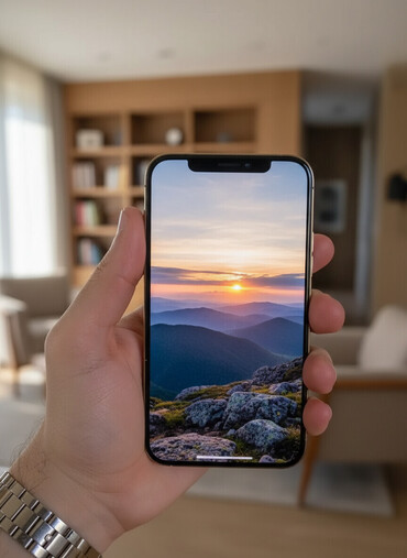 Apple iPhone: IPhone 13 Pro, 128 GB, Matte Gold, Zəmanət, Simsiz şarj, Face ID — 1