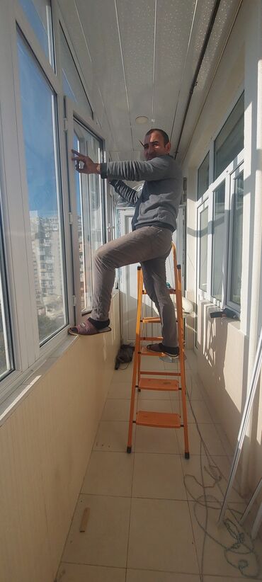 Qapıların təmiri: Pencere qapi usasi temir ne lazm oldu muraciyyet ede bilersiz vacap — 4