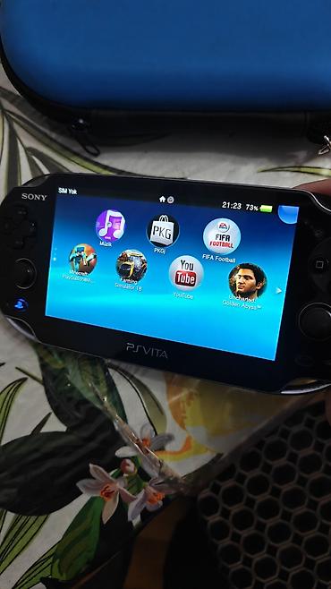PSP (Sony PlayStation Portable): Sony PS Vita (PCH-1000 seriyası) əl konsolu ter temizdi pravişka — 2