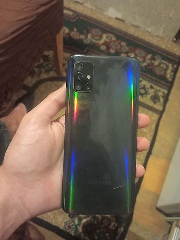 samsung soyuducular: Samsung Galaxy A51, rəng - Qara, Qırıq — 3