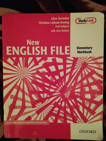 pocket book: New english file kitabi Elementry studens book.Az işlənib təzədən