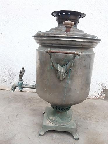 10 litrlik 2 ədəd medallı, Antik Bataşev samovarı satıram. Öz — 7