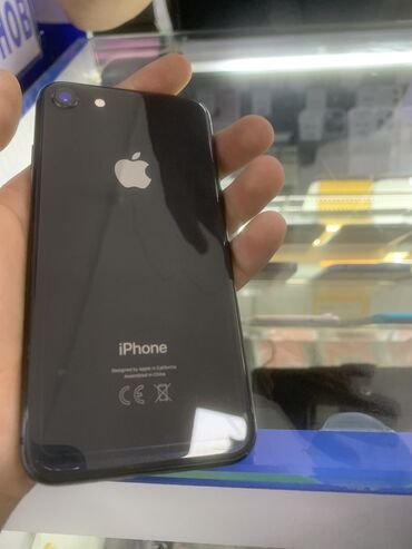 айфон xs maks: IPhone 8, Б/у, 64 ГБ, Черный, 100 %