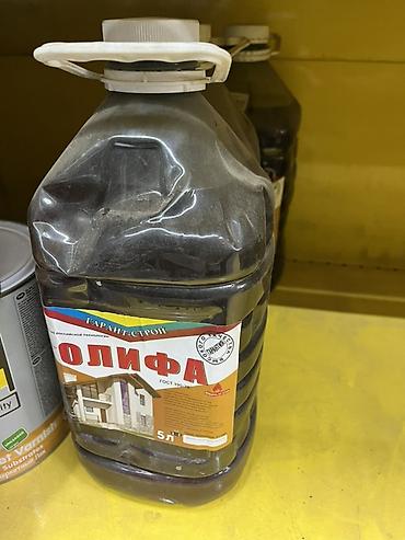 Олифа: Олифа “Гарант-Строй”, 5 л Назначение: - Пропитка и защитная обработка — 1
