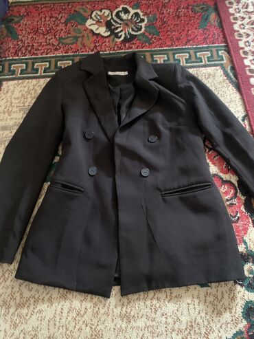 шерстяной пиджак женский: Пиджак, Классическая модель, 2XL (EU 44)