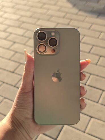 IPhone 15 Pro Max, 256 GB, Natural Titanium, Simsiz şarj, Face ID