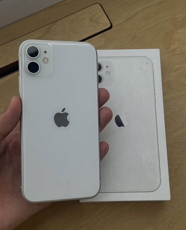 ikinci əl mini soyuducu: IPhone 11, 128 GB, Ağ, Zəmanət, Face ID, Sənədlərlə
