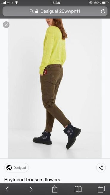 Farmerke: Original Desigual moderne farmerke sa vezenim zakrpama i drugim — 4